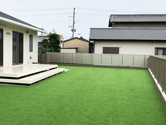 人工芝施工